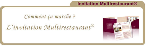 Invitation restaurant decouverte