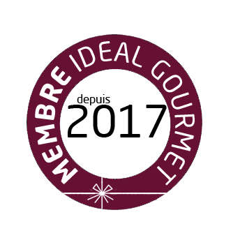 Membre Ideal Gourmet depuis 2017 Membre Ideal Gourmet depuis 2017