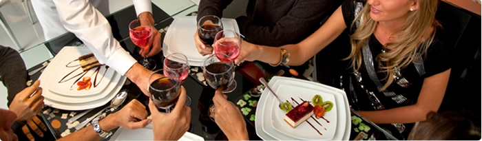Multirestaurant cabaret invitation